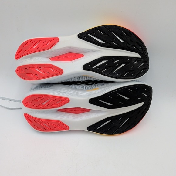 Brooks Hyperion Max 2 Men's 10.5 Running Shoes White Illusion Coral NEW w/ Box - Picture 5 of 10